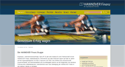 Desktop Screenshot of hannoverfinanz.de